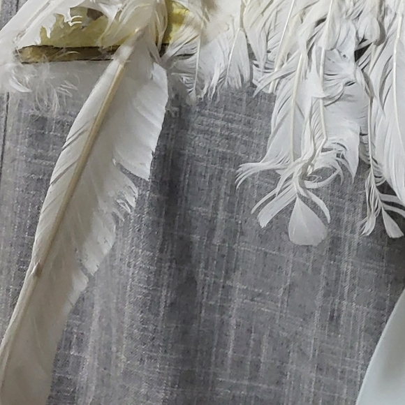 🎃 Feather Angel Wings Costume Accessories Halloween with Halo headband cosplay - Picture 6 of 11